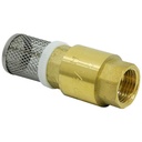CHEQUE 1/2" DE BRONCE CON CANAL GRIVEN