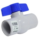 VALVULA 1" DE PVC SIN ROSCA GRIVEN