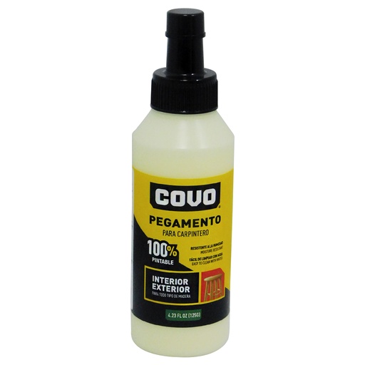 [8757] PEGAMENTO PARA CARPINTERIA 125GR COVO
