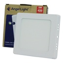 LAMPARA LED SUPERFICIAL CUADRADA 6W 4.3" LUZ BLANCA ANGEL LIGHT