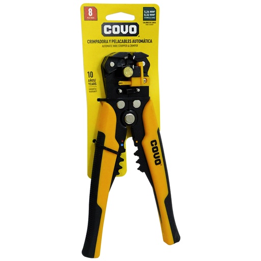 [8781] PELA CABLES Y CRIMPADORA AUTOMATICA 8" COVO