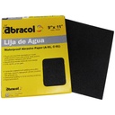 LIJA DE AGU DE 9" X 11" GRANO 80 ABRACOL