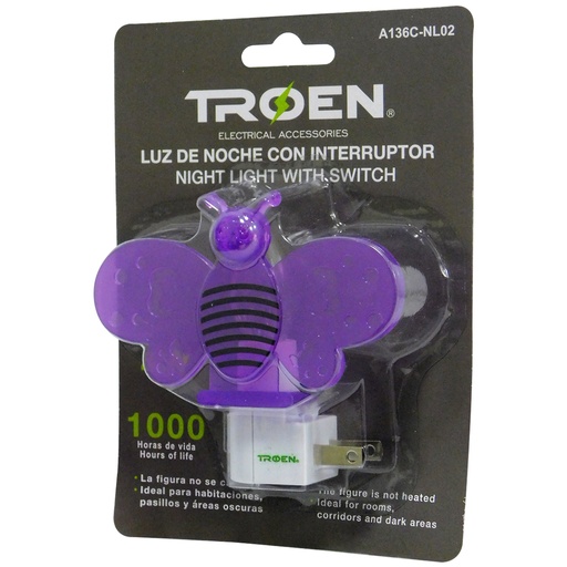 [8863] LAMPARA INCANDESCENTE 4W DE PARED TROEN