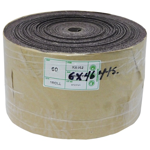 [8906] ROLLO DE LIJA 6" X 46MTS GRANO 60 DEERFOS