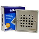 DESAGUE DE PISO 4" ANTIOLOR CUADRADO GRIVEN