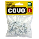 GRAPAS PARA CABLES 8MM COVO