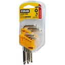 JUEGO DE LLAVES ALLEN TORX 7 PIEZAS COVO