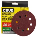 DISCO ABRASIVO 4 1/2" GRANO 60 PARA PULIR COVO