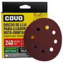 DISCO ABRASIVO 4 1/2" GRANO 240 PARA PULIR COVO