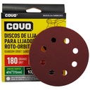 DISCO ABRAISVO 4 1/2" GRANO 180 PARA PULIR COVO