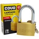 CANDADO 60MM LATON MACIZO COVO