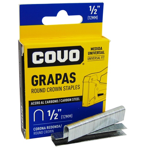 [8964] GRAPAS 12MM CORONA REDONDA COVO