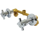 LLAVE DOBLE 1/2" PARA DUCHA GRIVEN
