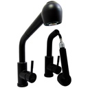 GRIFERIA PARA FREGADERO CUELLO EXTENSIBLE GRIVEN BLACK
