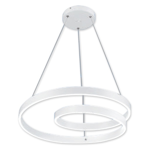 [9183] LAMPARA LED COLGANTE 100W ESPIRAL ANGEL LIGHT