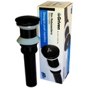 DESAGUE PARA LAVAMANOS 1 1/4" X 19CM PUSH NEGRO GRIVEN BLACK