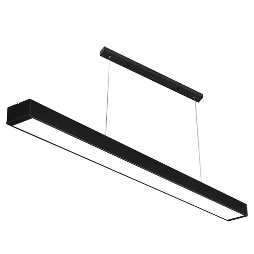 [9208] LAMPARA LED COLGANTE 40W NEGRO ANGEL LIGHT