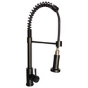 GRIFERIA PARA FREGADERO MONOMANDO NEGRO MATE GRIVEN BLACK