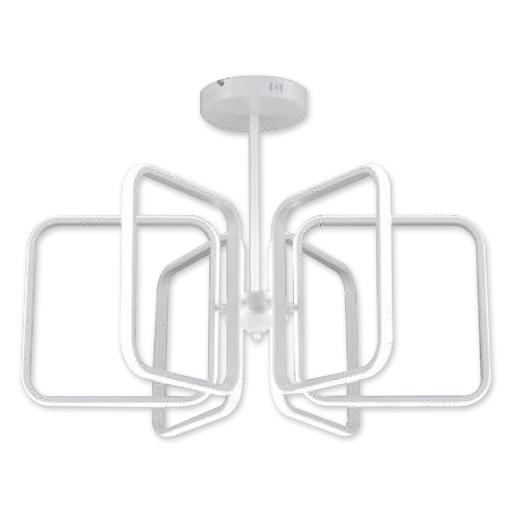 [9239] LAMPARA LED COLGANTE 100W 6 CUADRADOS ANGEL LIGHT