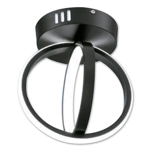 [9240] LAMPARA LED PARA TECHOS 20W 2 ANILLOS ANGEL LIGHT