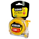 CINTA METRICA 7.5M X 25MM COVO