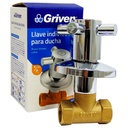 LLAVE PARA DUCHA 1/2" INDIVIDUAL GRIVEN