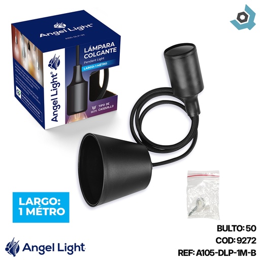 [9272] SOCATE PARA BOMBILLO COLGANTE ANGEL LIGHT