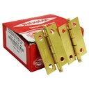 BISAGRA PARA MUEBLE 2" LATONADA CALIBRE 20 INDUMA
