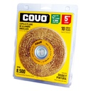 DISCO CEPILLO DE ALAMBRE 5" PLANO COVO