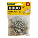 REMACHE 3/16" X 1/8" 50 PIEZAS COVO
