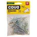 REMACHE 1/8" X 5/16" 50 PIEZAS COVO