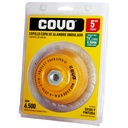 DISCO CEPILLO COPA DE ALAMBRE 5" X 5/8" COVO