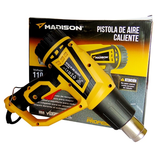 [9367] PISTOLA DE CALOR 1500W MADISON
