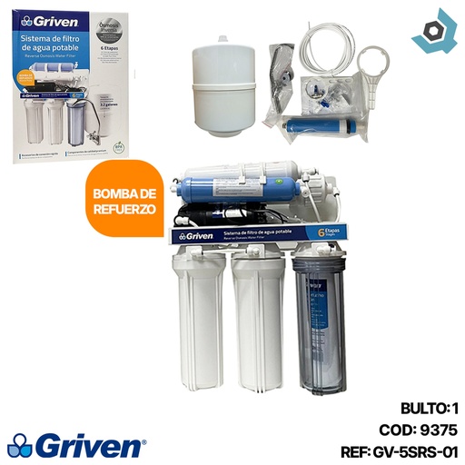[9375] PURIFICADOR DE AGUA 6 ETAPAS GRIVEN