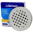 DESAGUE DE PISO 3" REDONDO ACERO INOXIDABLE GRIVEN