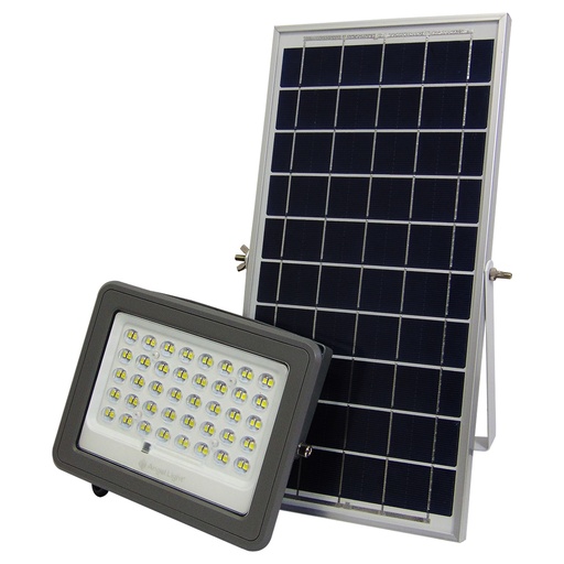 [9397] REFLECTOR LED CON PANEL SOLAR 50W ANGEL LIGHT