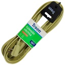EXTENSION ELECTRICA 18FT 3 TOMAS CON TIERRA TROEN
