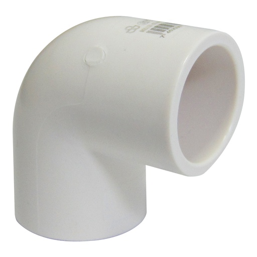 [9412] CODO 90GR PVC SCH 40 1/2" GRIVEN