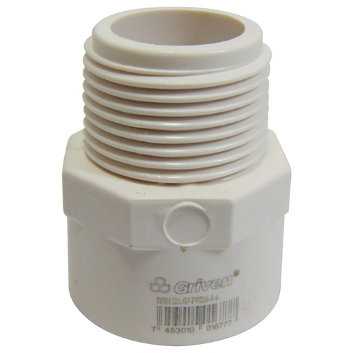 [9420] ADAPTADOR PVC 3/4" MRXC GRIVEN