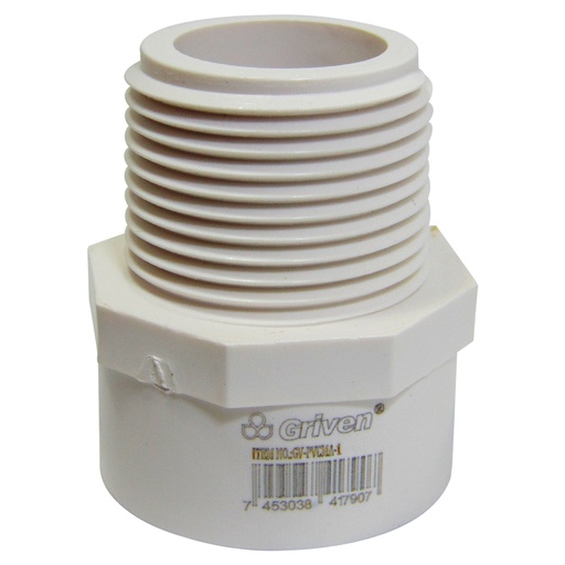 [9422] ADAPTADOR PVC 1" MRXC GRIVEN
