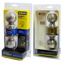 CERRADURA PARA BANO DE POMO CROMADA COVO