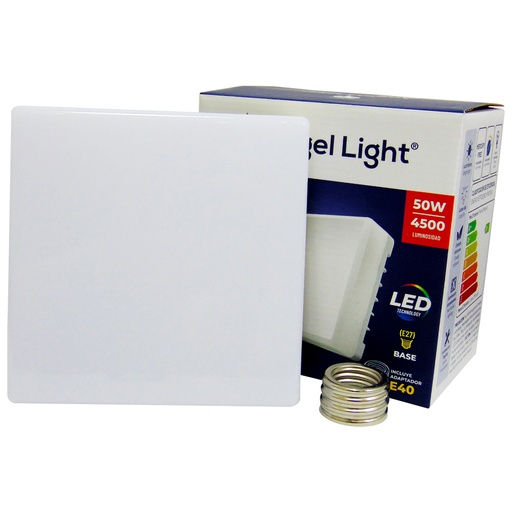 [9480] BOMBILLO LED 50W CUADRADO ROSCA E27 ANGEL LIGHT