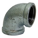 CODO 90GR 1/2" DE ACERO GALVANIZADO HR GRIVEN