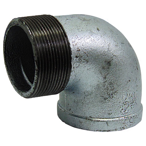 [9556] CODO 90GR 2" DE ACERO GALVANIZADO MR GRIVEN