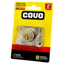 CERRADURA PARA GAVETA 2" CROMADA COVO