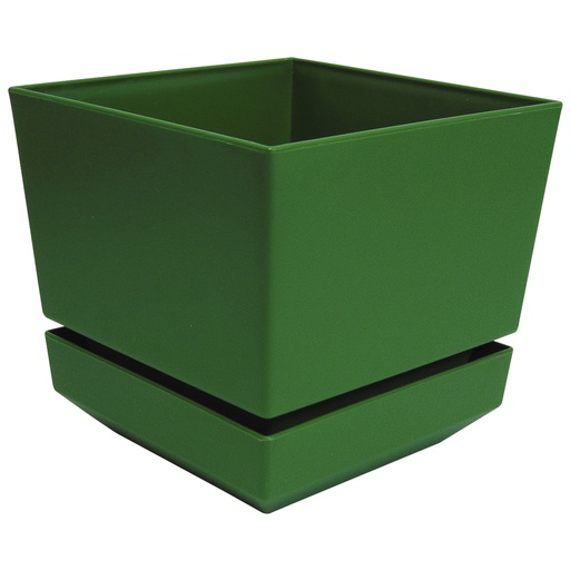 [9596] MATERO Y PLATO PP ART CUAD TEX L18 VERDE DP