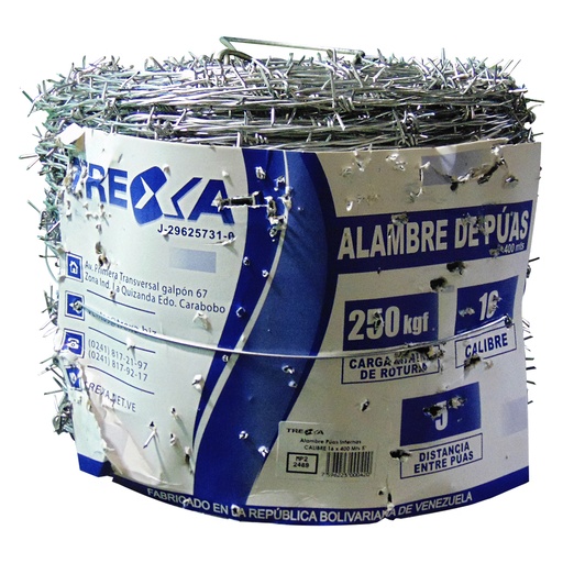 [9651] ALAMBRE DE PUAS 400 MTS CALIBRE 16 TREXA