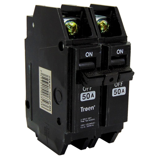 [9658] BREAKER SUPERFICIAL 2P X 50AMP TROEN
