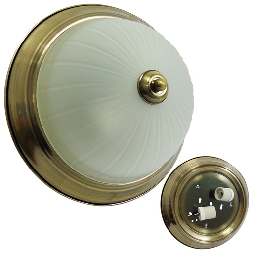 [9669] LAMPARA LED SUPERFICIAL DECORATIVA SATINADA ANGEL LIGHT