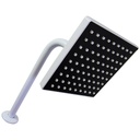 REGADERA PARA BANO 6" CUADRADA BLANCO GRIVEN WHITE